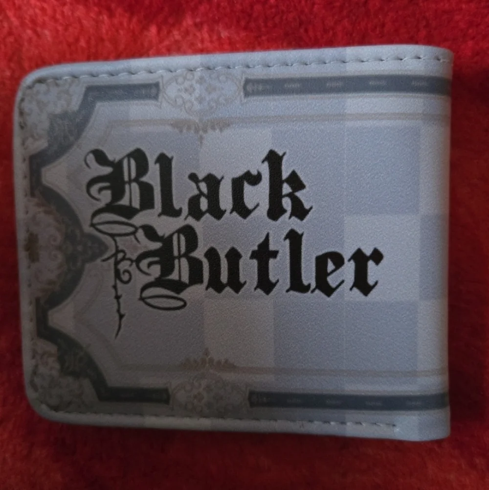 New black butler anime manga leather wallet